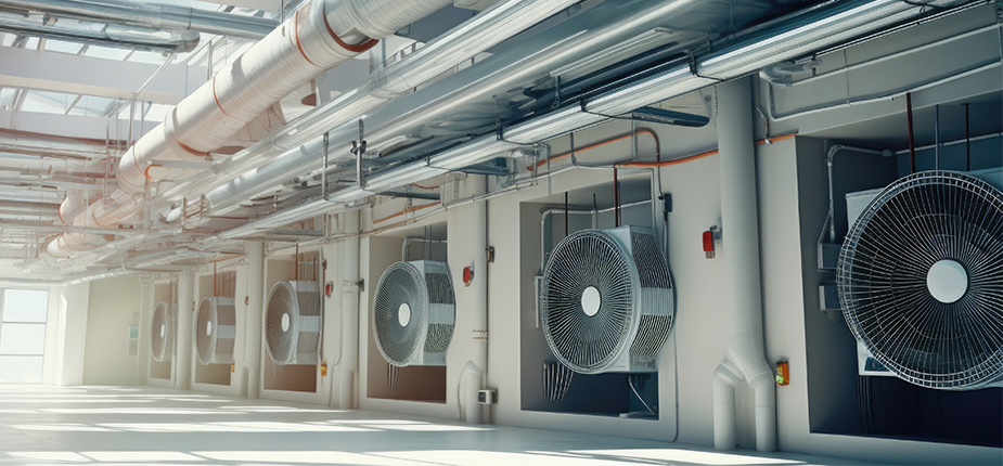 Energy efficient Commercial HVAC equipment bought as part of the Consumers Energy Instant Discount Service